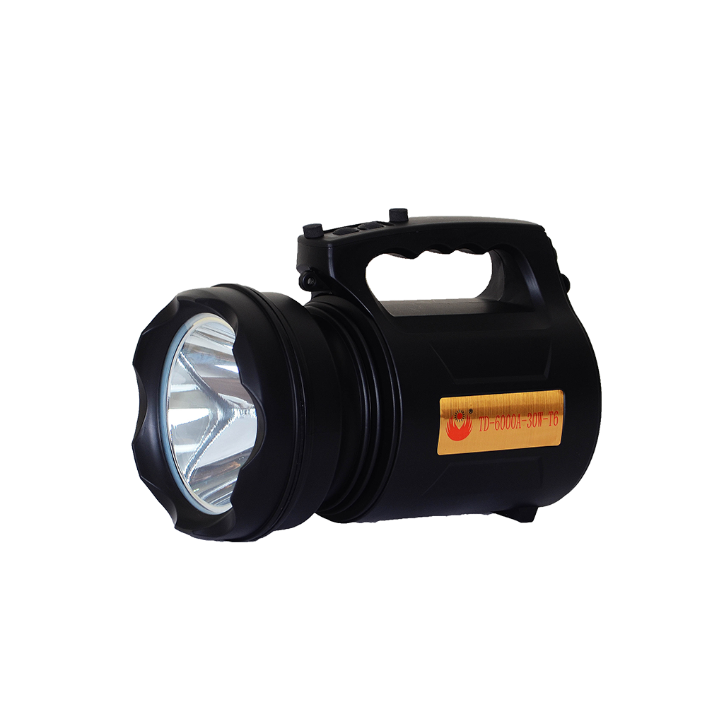 چراغ قوه شارژی زنون تک لامپ بزرگ